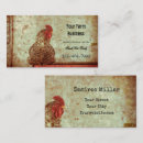 Suche nach rooster visitenkarten Geflügel