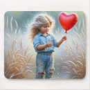 Suche nach roter ballon mousepads Mädchen