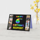 Suche nach 6 geburtstag karten Für alle