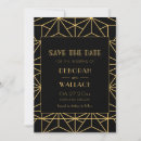 Suche nach deko save the date Schwarz und gold