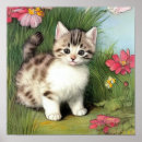 Suche nach viktorianische katzen poster Kätzchen