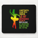 Suche nach afrikaner mousepads Juneteenth freedom