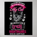 Suche nach verrückte katze poster Haustier