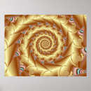 Suche nach goldene spirale poster Fraktal