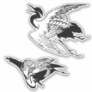 Suche nach japanischer vogel aufkleber Kran