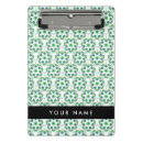 Suche nach grünes muster klemmbrett Für ihn