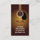 Suche nach gitarrenlektionen visitenkarten Lehrer