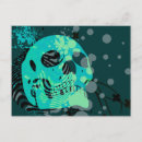 Suche nach schädel und knochen postkarten Tod