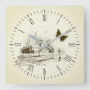 Suche nach vintage collage wanduhren Rustikal