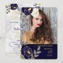 Suche nach 15th birthday party einladungen Navy blue