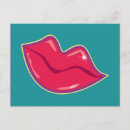 Suche nach roter lippenstift postkarten Kuss
