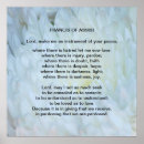 Suche nach st francis assisi poster Gebet