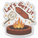 Suche nach marshmallow aufkleber Lagerfeuer