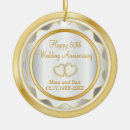 Suche nach 50th wedding anniversary ornamente Jahrestag