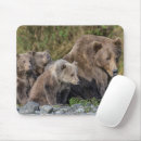 Suche nach braunbär mousepads Wild lebende tiere