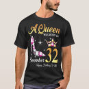 Suche nach november geburtstag tshirts Königin