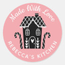 Suche nach lebkuchenhaus aufkleber Backen