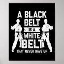 Suche nach schwarzer gürtel poster Karate