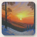 Suche nach schnee untersetzer Landschaft