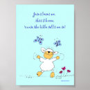 Suche nach jesus mit schafen poster Gott