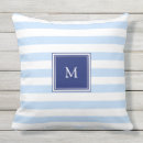 Suche nach hellblau weiß kissen Monogramm