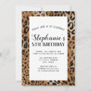 Suche nach animal print einladungen Leoparddruck