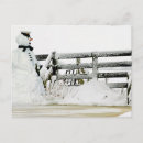 Suche nach schneemann postkarten Schneebedeckt