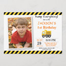 Suche nach bulldozer einladungen Bau