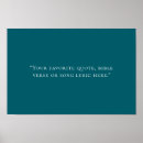 Suche nach elegante typografie poster Zitat