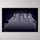 Suche nach licht und dunkelheit poster Schwarz