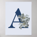 Suche nach monogramm a poster Erste