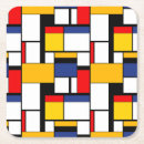 Suche nach piet mondrian untersetzer Abstrakt