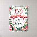 Suche nach rosa flamingo leinwandbilder Flamingos