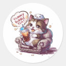 Suche nach chibi katze aufkleber Cartoon