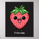 Suche nach kawaii erdbeere poster Für alle