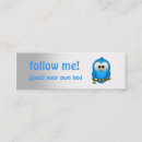 Suche nach tweeten sie visitenkarten Blau