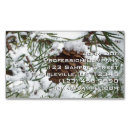 Suche nach pinecone visitenkarten Winter