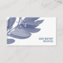Suche nach botanik blatt visitenkarten Modern