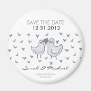 Suche nach zwei vögel magnete Grau