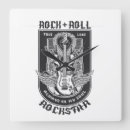 Suche nach gitarrist wanduhren Rock und roll