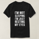 Suche nach einfaches auge tshirts Schlafend