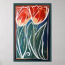 Suche nach rote tulpen poster Blau
