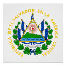 Suche nach el salvador poster Flagge