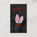 Suche nach magier visitenkarten Illusionist