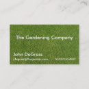 Suche nach gardening visitenkarten Green
