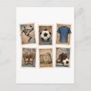 Suche nach vintager fußball postkarten Fußballspieler