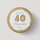 Suche nach glücklicher 40 geburtstag buttons Gold