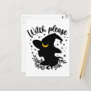 Suche nach wicca postkarten Schwarz