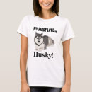 Suche nach sibirischer husky tshirts Tier
