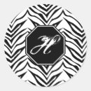 Suche nach monogramm zebra aufkleber Stilvoll